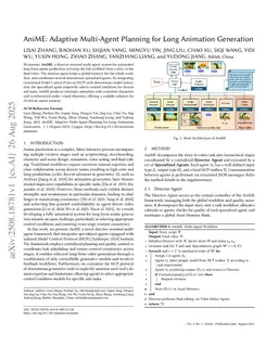 AniME: Adaptive Multi-Agent Planning for Long Animation Generation