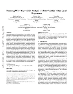 Boosting Micro-Expression Analysis via Prior-Guided Video-Level Regression