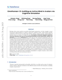 OmniHuman-1.5: Instilling an Active Mind in Avatars via Cognitive Simulation