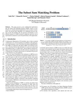 The Subset Sum Matching Problem