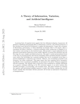 The Variance Paradox: How AI Reduces Diversity but Increases Novelty