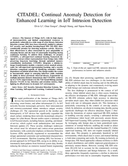 CITADEL: Continual Anomaly Detection for Enhanced Learning in IoT Intrusion Detection
