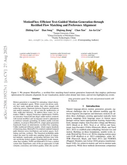 MotionFlux: Efficient Text-Guided Motion Generation through Rectified Flow Matching and Preference Alignment