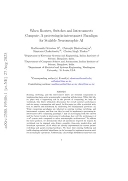 When Routers, Switches and Interconnects Compute: A processing-in-interconnect Paradigm for Scalable Neuromorphic AI