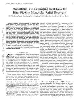 MonoRelief V2: Leveraging Real Data for High-Fidelity Monocular Relief Recovery