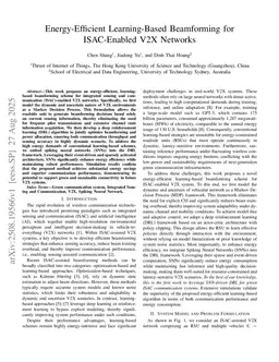 Energy-Efficient Learning-Based Beamforming for ISAC-Enabled V2X Networks