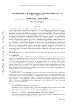 Hardware-aware vs. Hardware-agnostic Energy Estimation for SNN in Space Applications