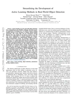 Streamlining the Development of Active Learning Methods in Real-World Object Detection