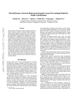 FlowletFormer: Network Behavioral Semantic Aware Pre-training Model for Traffic Classification