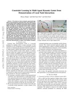 Constraint Learning in Multi-Agent Dynamic Games from Demonstrations of Local Nash Interactions