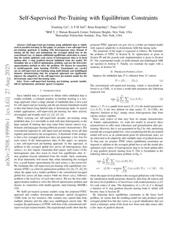 Heterogeneous Self-Supervised Acoustic Pre-Training with Local Constraints