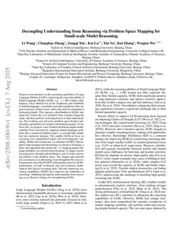 Decoupling Understanding from Reasoning via Problem Space Mapping for Small-Scale Model Reasoning