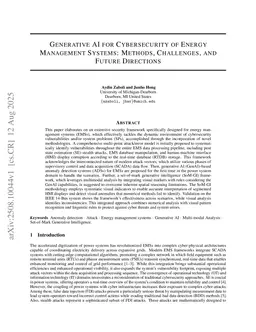 Large Language Models for Power System Security: A Novel Multi-Modal Approach for Anomaly Detection in Energy Management Systems
