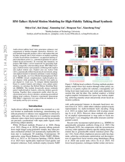 HM-Talker: Hybrid Motion Modeling for High-Fidelity Talking Head Synthesis