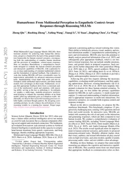 HumanSense: From Multimodal Perception to Empathetic Context-Aware Responses through Reasoning MLLMs