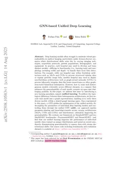 GNN-based Unified Deep Learning