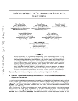 A Guide to Bayesian Optimization in Bioprocess Engineering