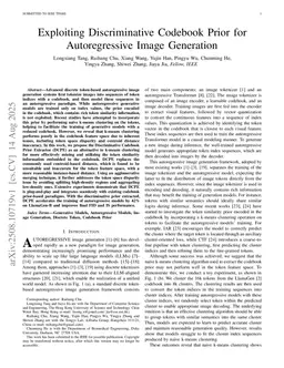 Exploiting Discriminative Codebook Prior for Autoregressive Image Generation