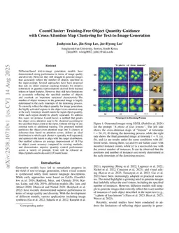 CountCluster: Training-Free Object Quantity Guidance with Cross-Attention Map Clustering for Text-to-Image Generation