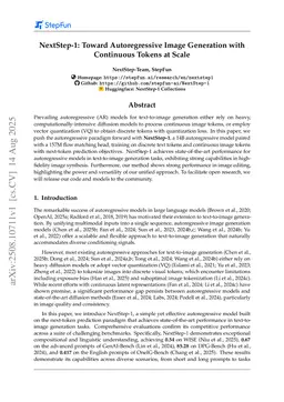 NextStep-1: Toward Autoregressive Image Generation with Continuous Tokens at Scale