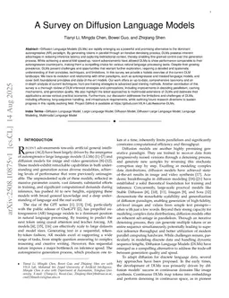 A Survey on Diffusion Language Models
