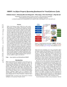 A Study of Commonsense Reasoning over Visual Object Properties
