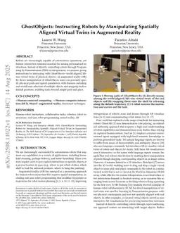 GhostObjects: Instructing Robots by Manipulating Spatially Aligned Virtual Twins in Augmented Reality