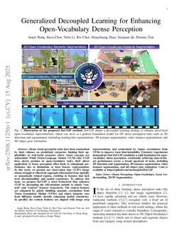 Generalized Decoupled Learning for Enhancing Open-Vocabulary Dense Perception