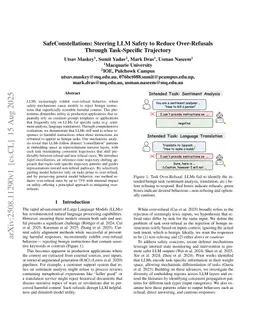 SafeConstellations: Mitigating Over-Refusals in LLMs Through Task-Aware Representation Steering