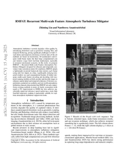 RMFAT: Recurrent Multi-scale Feature Atmospheric Turbulence Mitigator