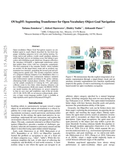 OVSegDT: Segmenting Transformer for Open-Vocabulary Object Goal Navigation