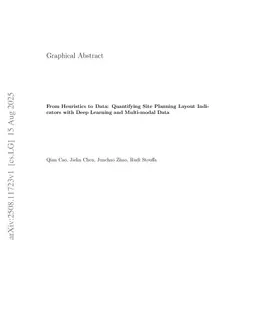 From Heuristics to Data: Quantifying Site Planning Layout Indicators with Deep Learning and Multi-Modal Data