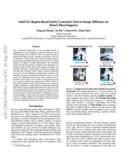 SafeCtrl: Region-Based Safety Control for Text-to-Image Diffusion via Detect-Then-Suppress