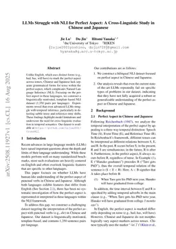 LLMs Struggle with NLI for Perfect Aspect: A Cross-Linguistic Study in Chinese and Japanese