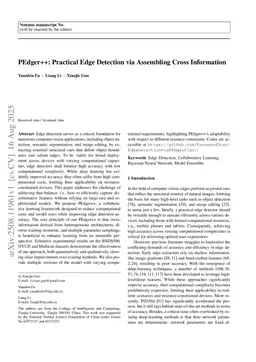 PEdger++: Practical Edge Detection via Assembling Cross Information