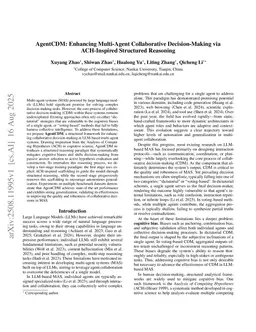 AgentCDM: Enhancing Multi-Agent Collaborative Decision-Making via ACH-Inspired Structured Reasoning