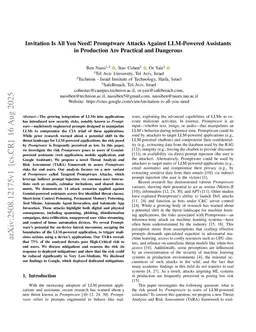 Invitation Is All You Need! Promptware Attacks Against LLM-Powered Assistants in Production Are Practical and Dangerous