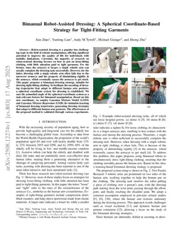 Bimanual Robot-Assisted Dressing: A Spherical Coordinate-Based Strategy for Tight-Fitting Garments
