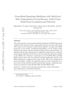 HDA-SELD: Hierarchical Cross-Modal Distillation with Multi-Level Data Augmentation for Low-Resource Audio-Visual Sound Event Localization and Detection