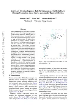 CorrSteer: Generation-Time LLM Steering via Correlated Sparse Autoencoder Features