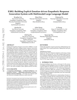 E3RG: Building Explicit Emotion-driven Empathetic Response Generation System with Multimodal Large Language Model