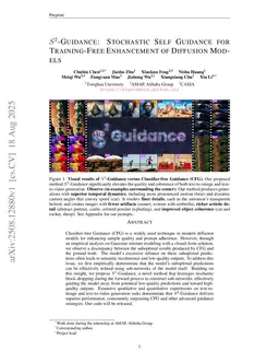 S$^2$-Guidance: Stochastic Self Guidance for Training-Free Enhancement of Diffusion Models