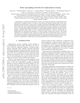 Point upsampling networks for single-photon sensing