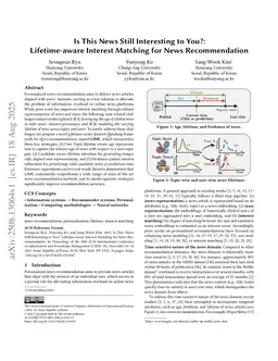 Is This News Still Interesting to You?: Lifetime-aware Interest Matching for News Recommendation
