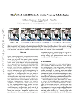 Odo: Depth-Guided Diffusion for Identity-Preserving Body Reshaping