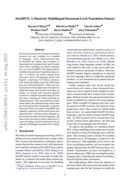 DocHPLT: A Massively Multilingual Document-Level Translation Dataset