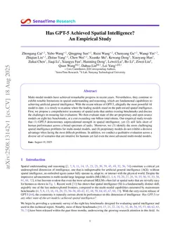 Holistic Evaluation of Multimodal LLMs on Spatial Intelligence