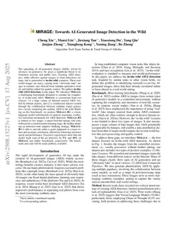 MIRAGE: Towards AI-Generated Image Detection in the Wild