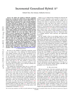 Incremental Generalized Hybrid A*