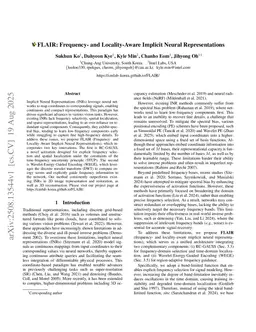 FLAIR: Frequency- and Locality-Aware Implicit Neural Representations